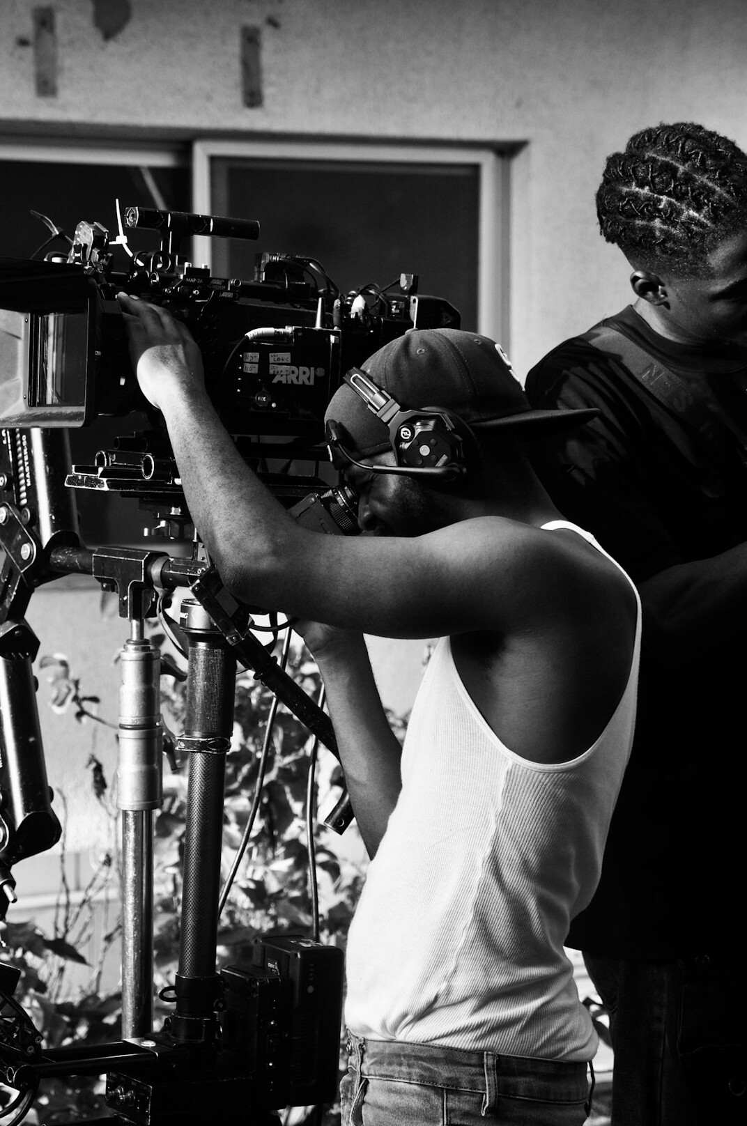 independent film director on set