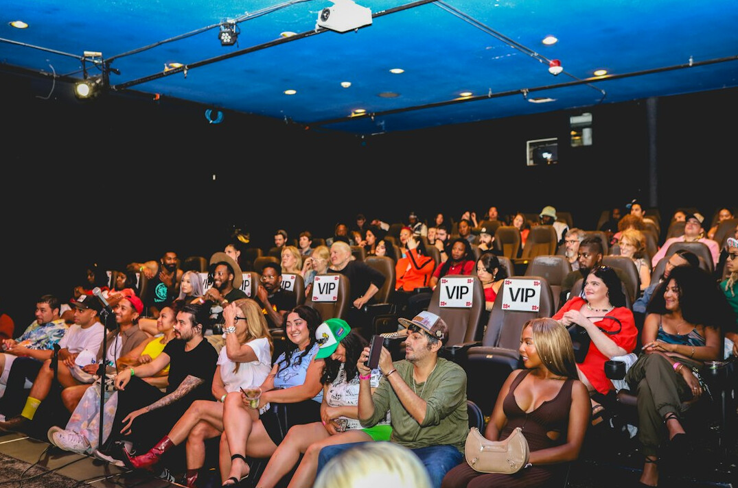 indie movie screening audience